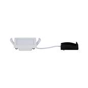 Panneau encastré LED Areo IP23 carré 5 W 3000 K Blanc dépoli