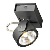 KALU LED 1 applique/plafonnier, noir, LED 17W, 3000K, 60° SLV