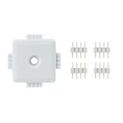 Connecteur blanc étique X PAULMANN YourLED - 70282