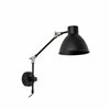 Applique industrielle CELIA FARO E14 noire