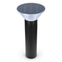 Borne lumineuse solaire extérieure puissante 420 lm 4000K 50 cm.