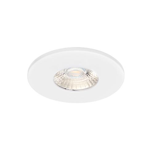 Spot 6W 4000K  RT2012 ARIC blanc recouvrable tout isolant dimmable IP65 EF6 1102
