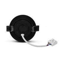 Spot LED Noir extra-plat dimmable 5W 38° 230V Blanc neutre 4000K