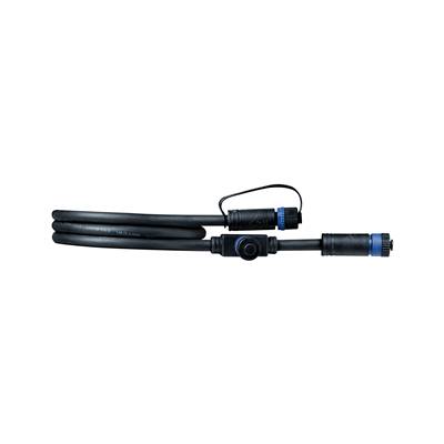 Cable Extérieur PAULMANN Plug & Shine IP68 1m 1in-2out 2x1,5qmm Noir - 94273