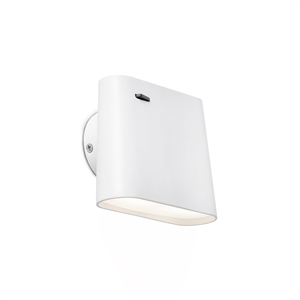 Applique murale led AUREA FARO incl 1x6W 230V  Blanc