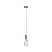 Suspension PAULMANN Neordic Haldis max. 1x60W E27 Cuivre 230V Métal - 50387