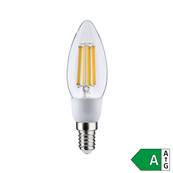 Filament 230 V Bougie LED 525lm 2,5W 3000K  Clair