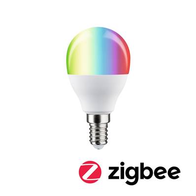 Standard 230 V Sphérique LED E14 Smart Home Zigbee  470lm 5W RGBW+ gradable Dépo