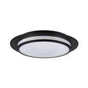 Plafonnier LED Egron 3-Step-Dim    2700K 750lm 230V 16W gradable Noir mat