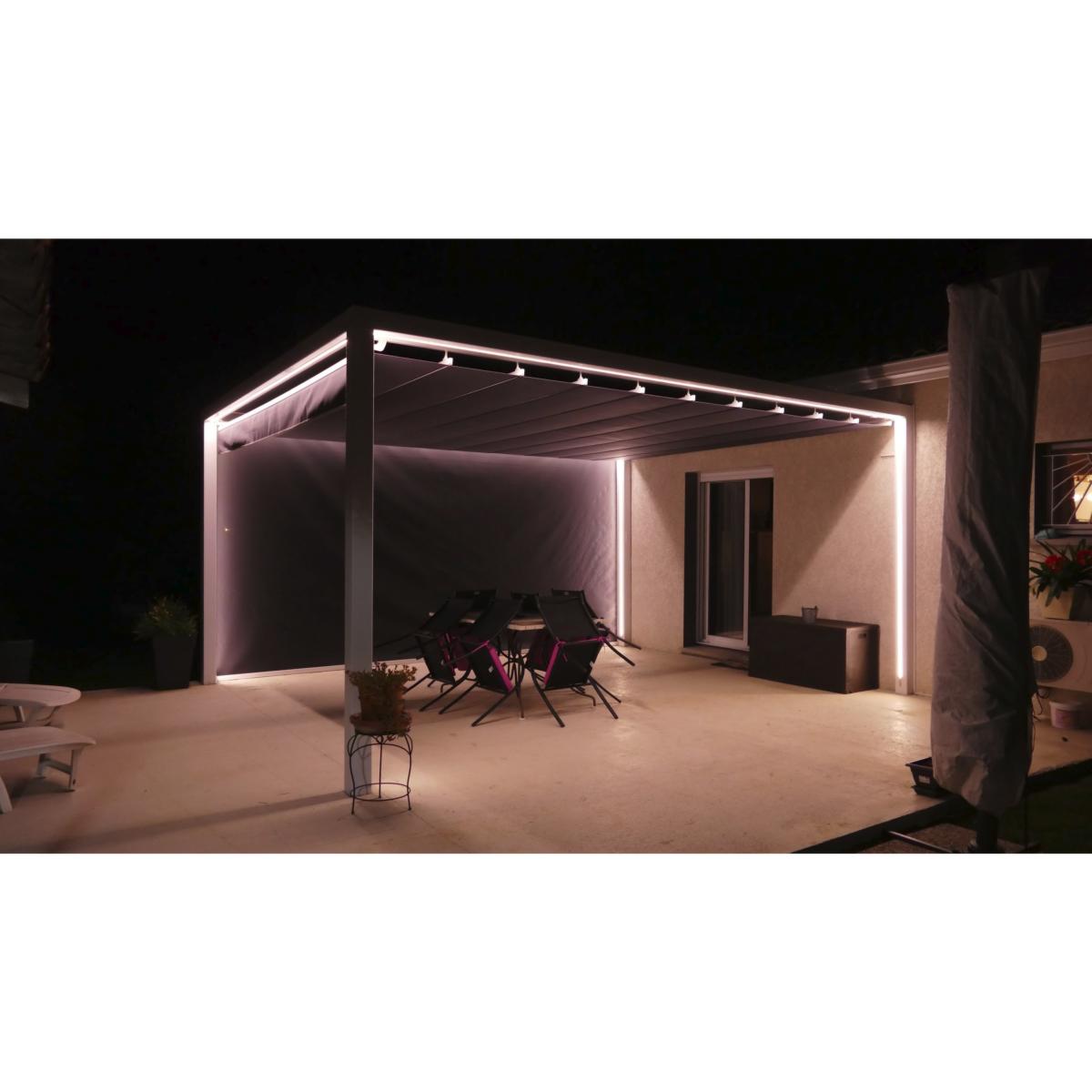 Eclairage Pergola Avec Ruban Led