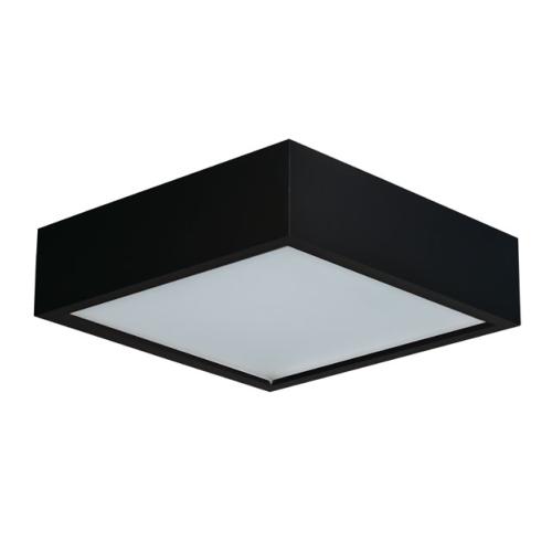 Plafonnier LED design E27 noir mat Kanlux
