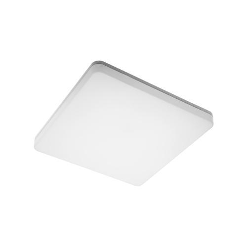 Plafonnier LED étanche carré design 24W 4000K blanc neutre