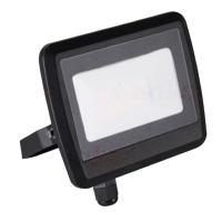 Projecteur LED 30W extrieur Noir IP65 Blanc Neutre 4000K avec presse-toupe