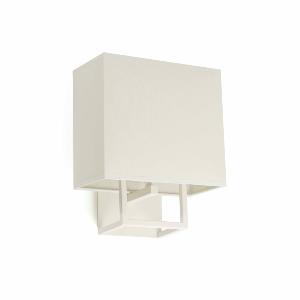 Applique murale Tissu Vesper FARO max 2x20W E27 Beige&Blanc