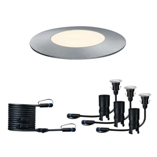 Kit extension 3 spots 24V 3000K + 5 m câble Plug & Shine Paulmann 93949