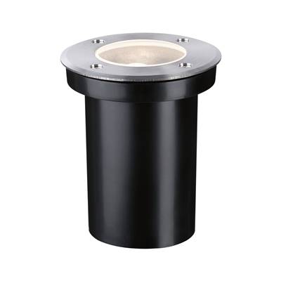 Spot encastré de sol extérieur GU10 IP65 rond D105mm inox Paulmann