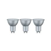 Pack de 3 réflecteurs LED PAULMANN 6,5 W GU10 230 V 2700K - 28430