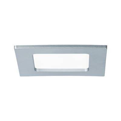 Kit encastré PAULMANN Quality Panel carré LED 1x 4000K 230V 115x115mm Chrome mat
