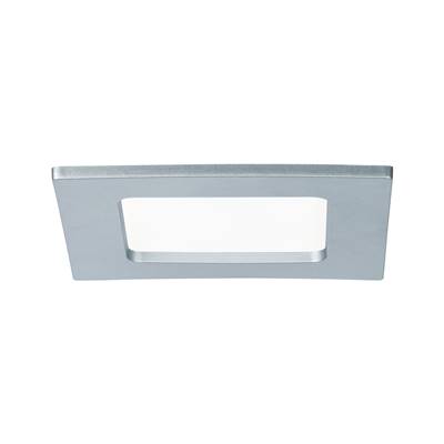 Kit encastré PAULMANN Quality Panel carré LED 1x 4000K 230V 115x115mm Chrome mat