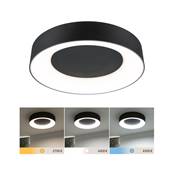 Plafonnier LED Casca IP44  White Switch 2100lm 230V 23W  Noir mat