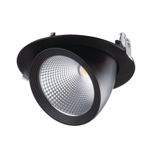 Downlight LED COB noir 33W 3675 lm 4000K