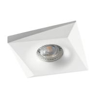 Spot encastrable design carré blanc pour LED Kanlux 28702