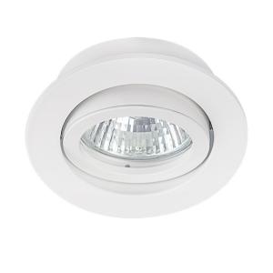 Spot encastrable orientable rond Blanc Mat sans circlip apparent Kanlux. PROMO