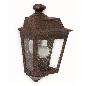 Applique extérieure Argot FARO IP44 Marron rouillé.