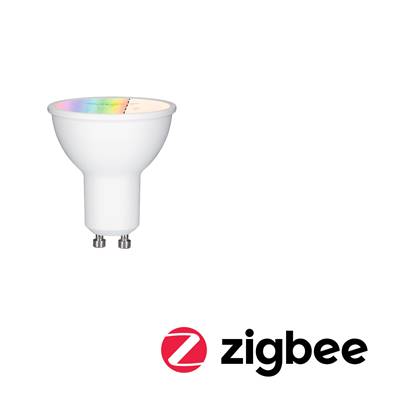 Ampoule PAULMANN LED ZB GU10 350lm RGBW dép grd 36° 2700K 230V - 50130