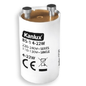 Starter pour tube fluocompacte 4-22W 230/240V KANLUX