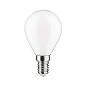 Filament 230 V Sphérique LED 470lm 4,5W 2700K gradable Opale