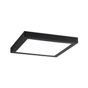 Plafonnier Abia 300x300mm 22W Noir mat 230V - 70985