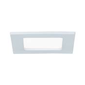 Kit encastré PAULMANN Quality Panel carré LED 1x 4000K 230V 115x115mm Blanc - 92