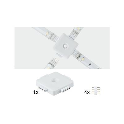 Connecteur blanc étique X PAULMANN YourLED - 70282