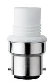 Culot Minihalogen pour culot à broches G9 B22d 230V Blanc