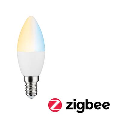 Ampoule PAULMANN LED ZB Bougie 400lm 5,5W tunwh dép grd E14 2700K 230V - 50126