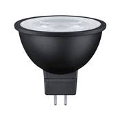 Ampoule LED PAULMANN GU5,3 445lm 4000K 36° noir dépoli grd 12V 6,5W RAL9004 - 28