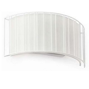 Applique murale tissu LINDA FARO max 2x15W E27 Blanche