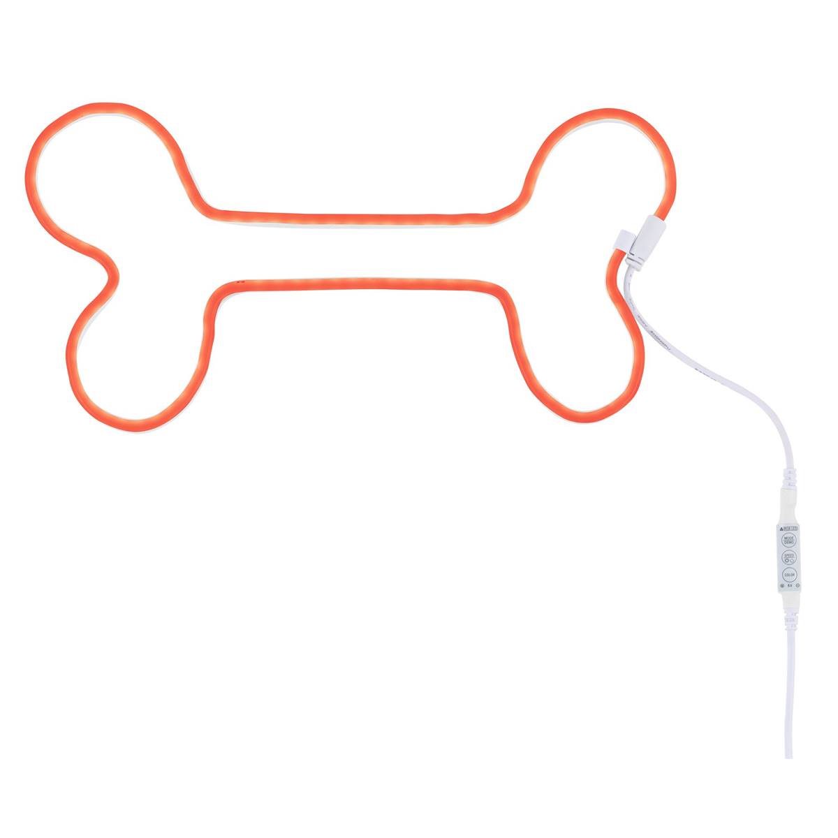Ruban LED USB 1m Néon Colorflex orange PAULMANN