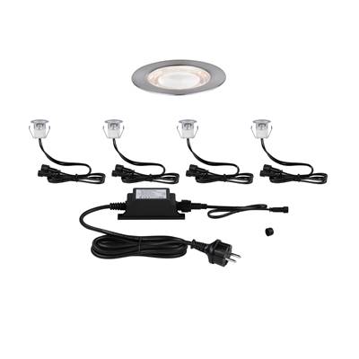 PAULMANN Outdoor Link & Light encastré de sol RL set 4x0.8W IP67 3000K 12V - 943