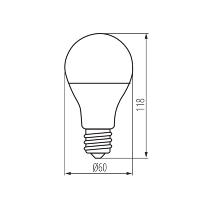 Ampoule LED connectée E27 11.5W Wifi/Bluetooth CCT + RGB