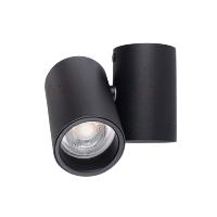 Spot encastrable saillie orientable noir mat pour LED GU10 Kanlux 32950