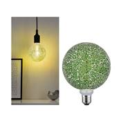 Ampoule LED PAULMANN G125 Miracle Mosaic 470lm green grd E27 2700K 230V - 28747