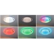 Plafonnier PAULMANN Rainbow Dynamic RGB TunW LED 38,5W 485mm Blanc/Chr 230V Syn/