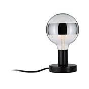 Lampe à poser PAULMANN Neordic Haldor max. 1x60W E27 Noir 230V métal - 79758