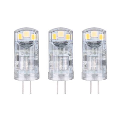 Standard 12 V Culot à ergots LED Pack de 3 3x200lm 3x1,8W 2700K  Clair