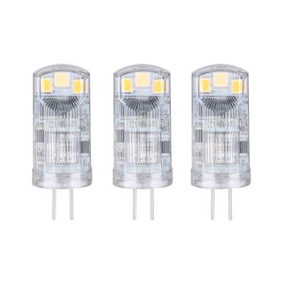 Standard 12 V Culot à ergots LED Pack de 3 3x200lm 3x1,8W 2700K  Clair