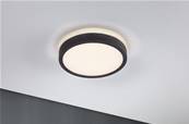 Panneau LED Cosara IP44 rond 300mm 3000K Gris foncé