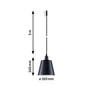 Plug & Shine Luminaire en suspension Kofia IP44 3000K 2W   Anthracite