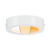 Panneau LED Carpo 170mm rond 10,2W Bl. dépoli avec var. d’intensité 3000-2300K